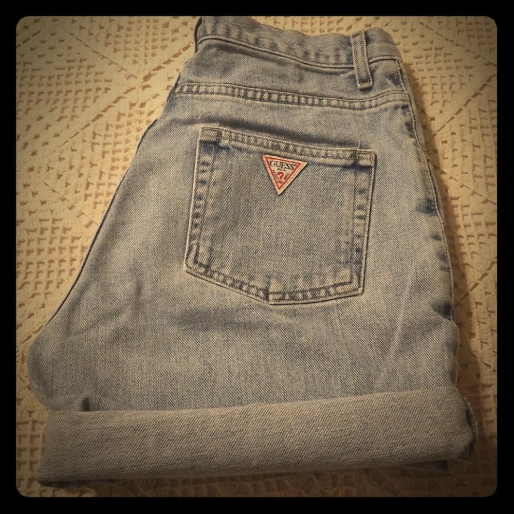 Vintage Guess mom shorts